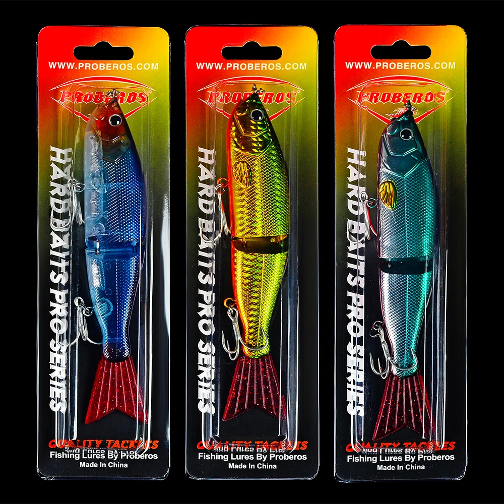 

1PC 2 Sections Swimming Fishing Lures 17.5cm 55g Artificial Wobbler Bass Baits 2# Hooks Sinking Swimming Fishing Tackle