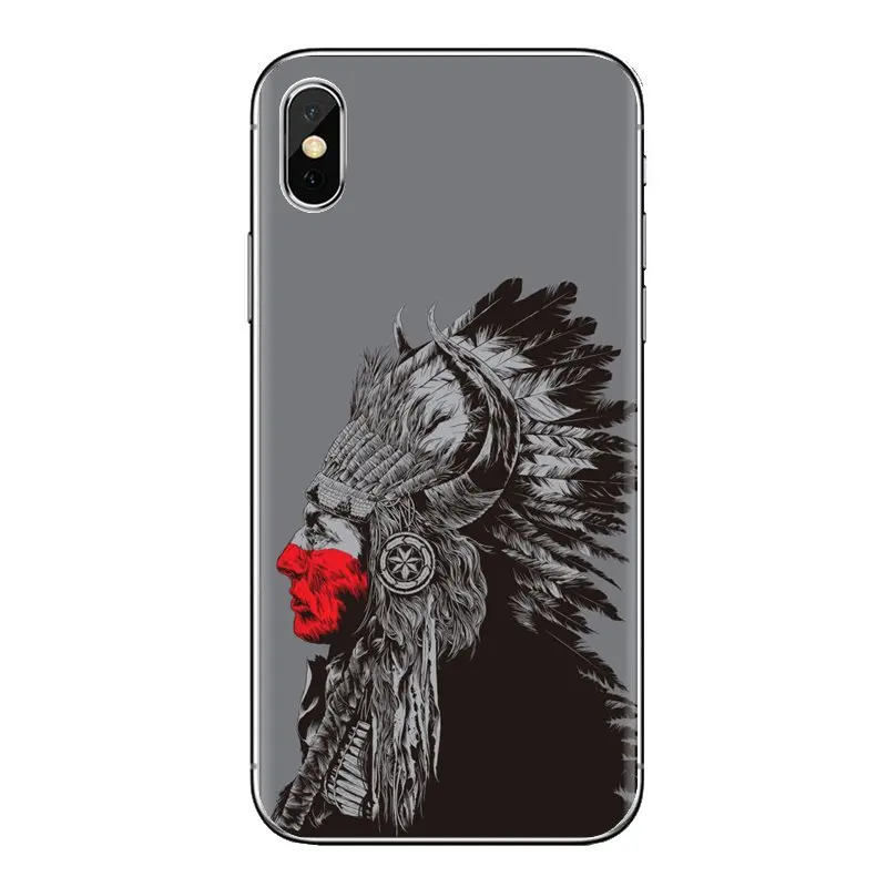 Для iPhone XS Max XR X 4 4s 5 5S 5C SE 6 6S 7 8 Plus samsung Galaxy J1 J3 J5 J7 A3 A5 индийский главный смелый