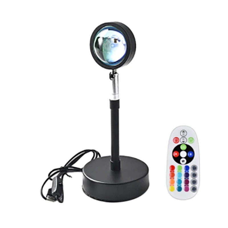 

Sunset Projection Lamp,180 Degree Rotation Projection Lamp Led Light, Romantic Visual Lighting Lamp For Room Decor