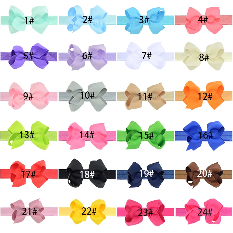 Lazos para el pelo para ni&ntilde;a peque&ntilde;a, diadema de nailon para beb&eacute;, diadema el&aacute;stica para reci&eacute;n nacido, turbante para ni&ntilde;a peque&ntilde;a, accesorios para envolver la cabeza-5