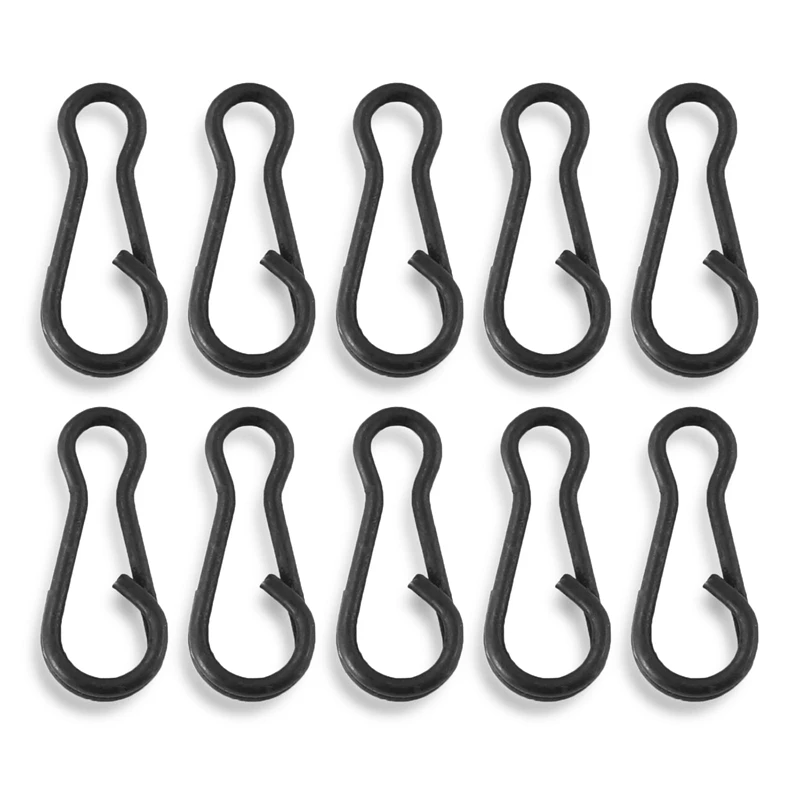 

Матовый черный многофункциональные зажимы для ловли карпа рыболовные снасти быстрой смены зажимов установки Вертлюги ведет ссылки 1,2 см/0....