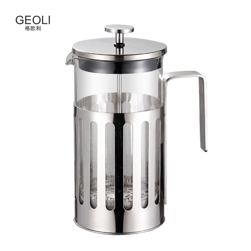 Фильтр для кофе во французском прессе чайник чайница Кофеварка из нержавеющей