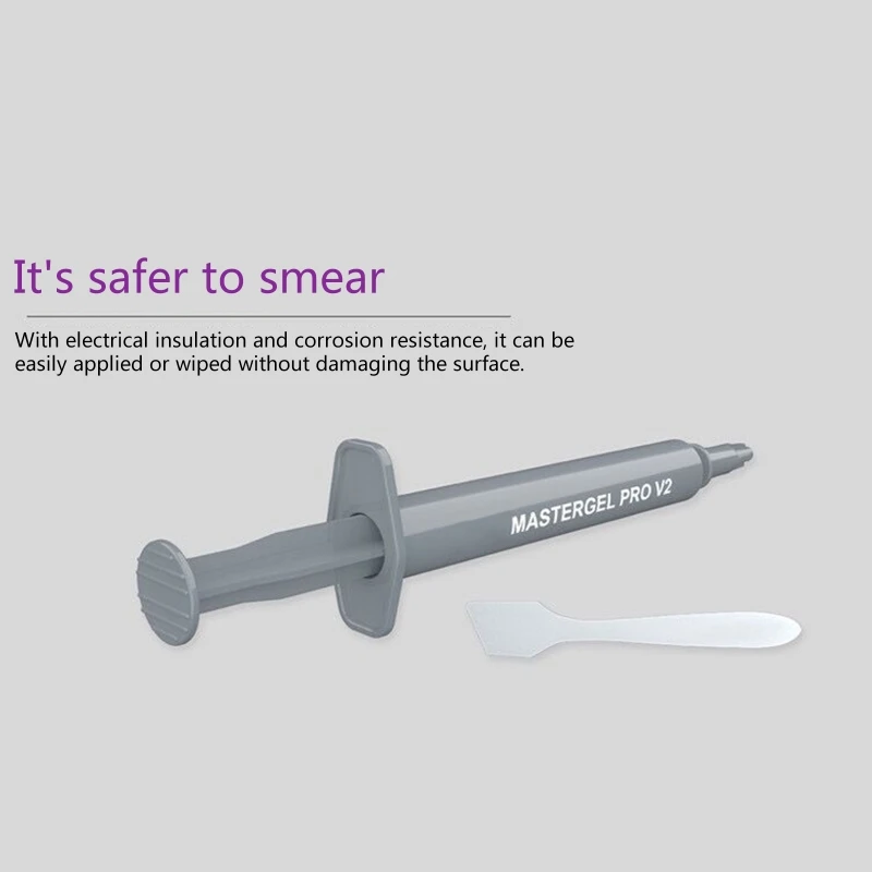 

Thermal Grease Paste Silicone Mastergel for CPU GPU Processor HeatSink