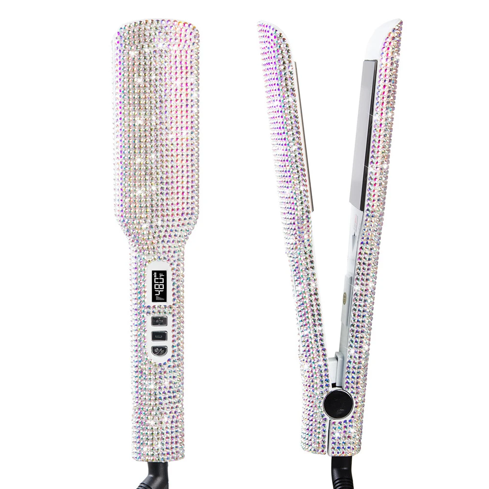 Выпрямитель для волос плойка с нанотитановым покрытием мгновенный нагрев