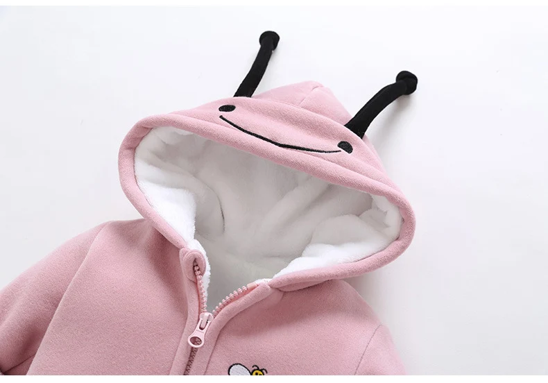 

Warm Baby Romper Winter Newborn Baby Boys Clothes Autumn Cotton Cashmere Baby Jumpsuit For Girls Overalls Unisex Baby Clothes