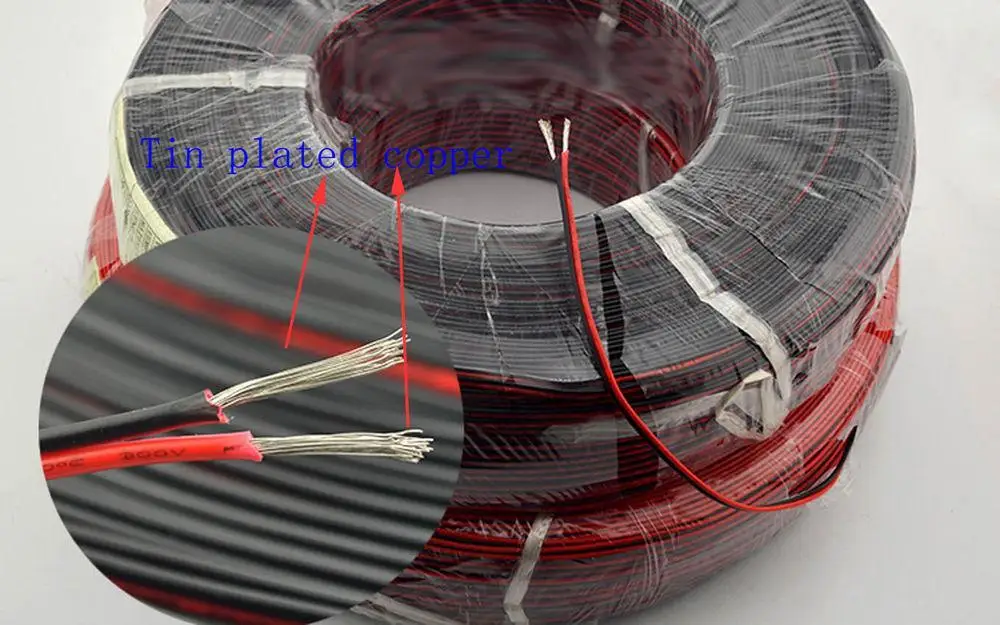 

2M Double-end Alligator Clips Electrical Test Lead Jumper Wire Crocodile Clip