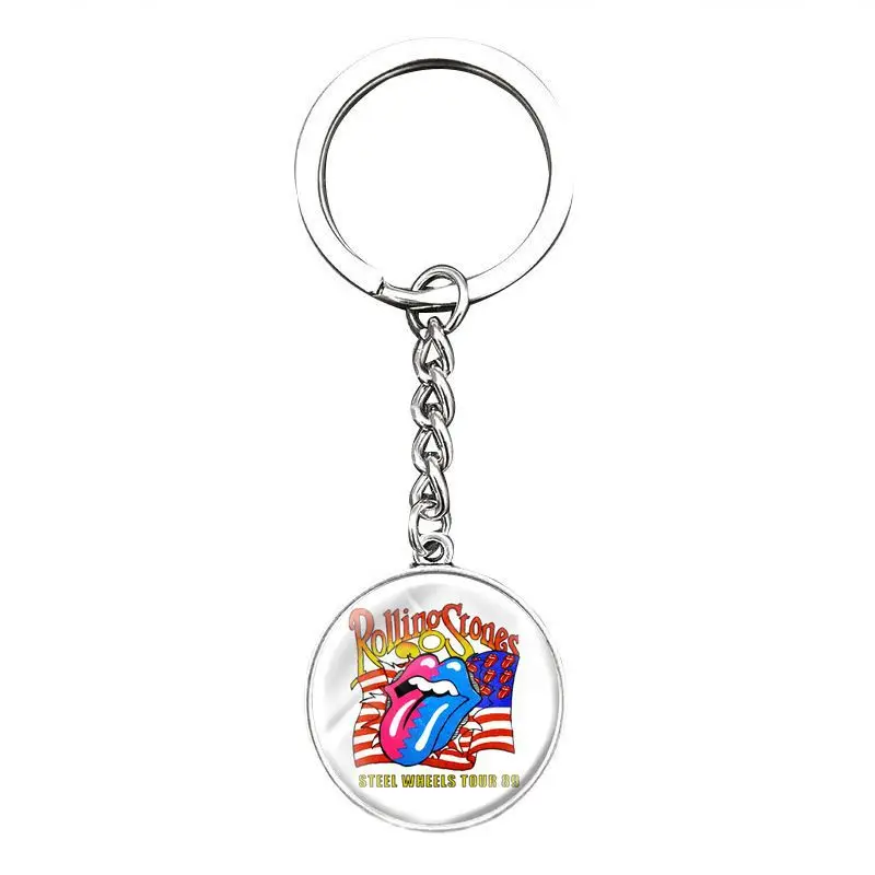 

Fashion Lobster Buckle Keychain Harry Styles Love On Tour 2021 Glass Dome Pendant Key Chains For Women Men Jewelry Keyring