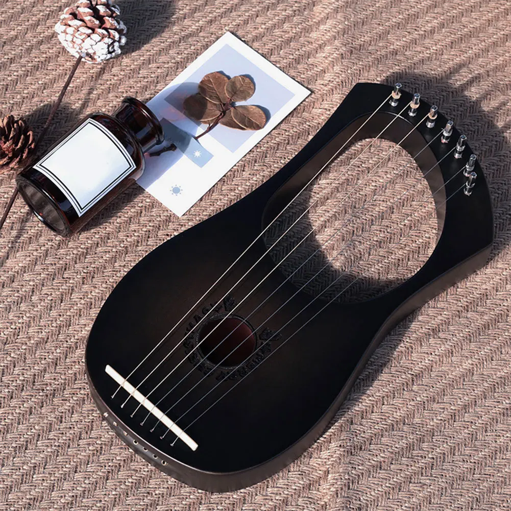 Инструмент для детей 7-String деревянные развлечения из красного дерева легкий подарок компактный музыкальный Профессиональный Lyre ксилофон