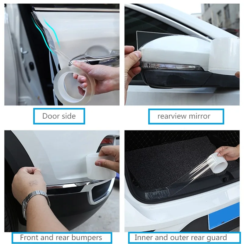 Универсальная защитная пленка для порога renault scenic passat fiat 500x mitsubishi outlander Vesta lada