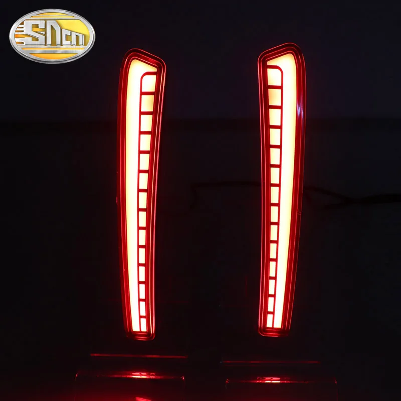 For Toyota Corolla SE/XSE US 2019 2020 3-in-1 Functions LED Bumper Light Rear Fog Lamp Brake Dynamic Turn Signal Reflector |