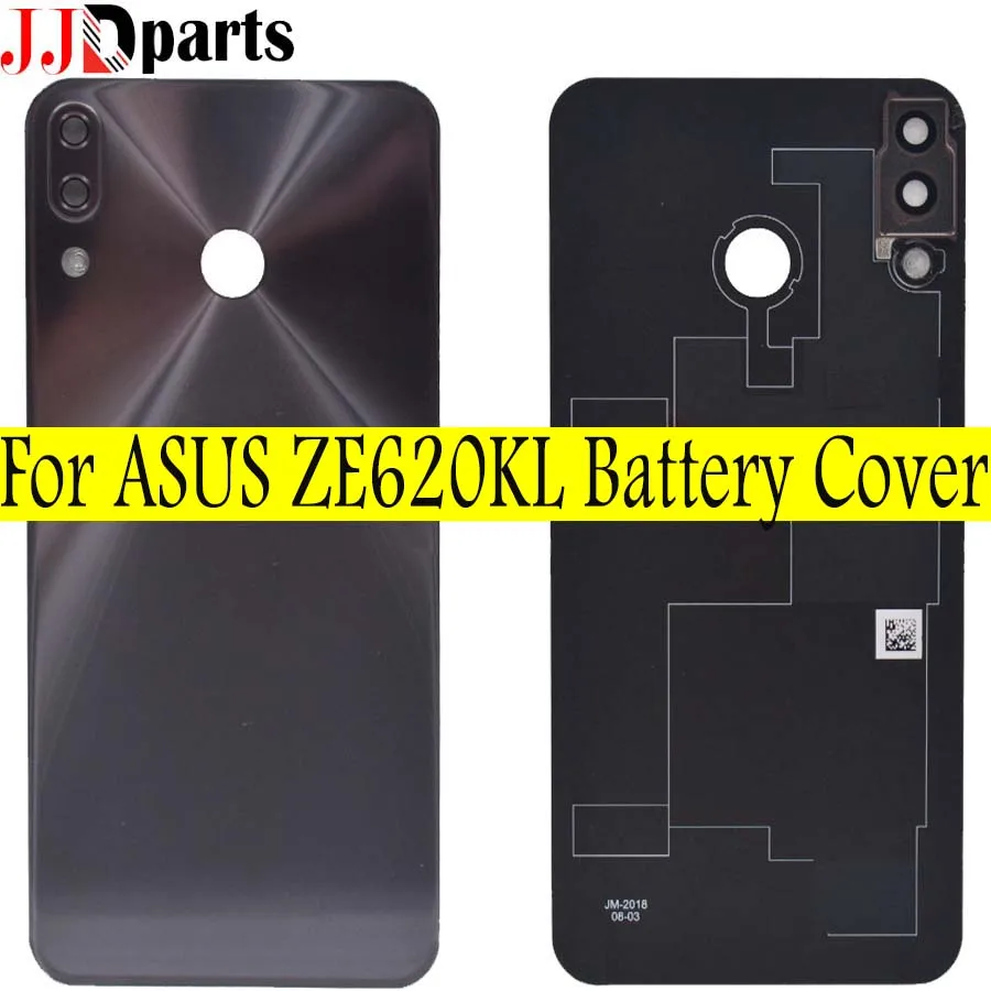 Чехол для asus ZE620KL, задняя крышка для батареи, задняя крышка, стеклянный корпус, объектив камеры для asus Zenfone 5 ZE620KL, крышка для батареи