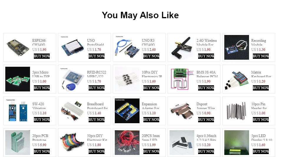 Loudspeaker DIY KIT Recording Module ISD1820 For Arduino Voice Speakers Board Playback Recorder Mic Sound Microphone Electronics