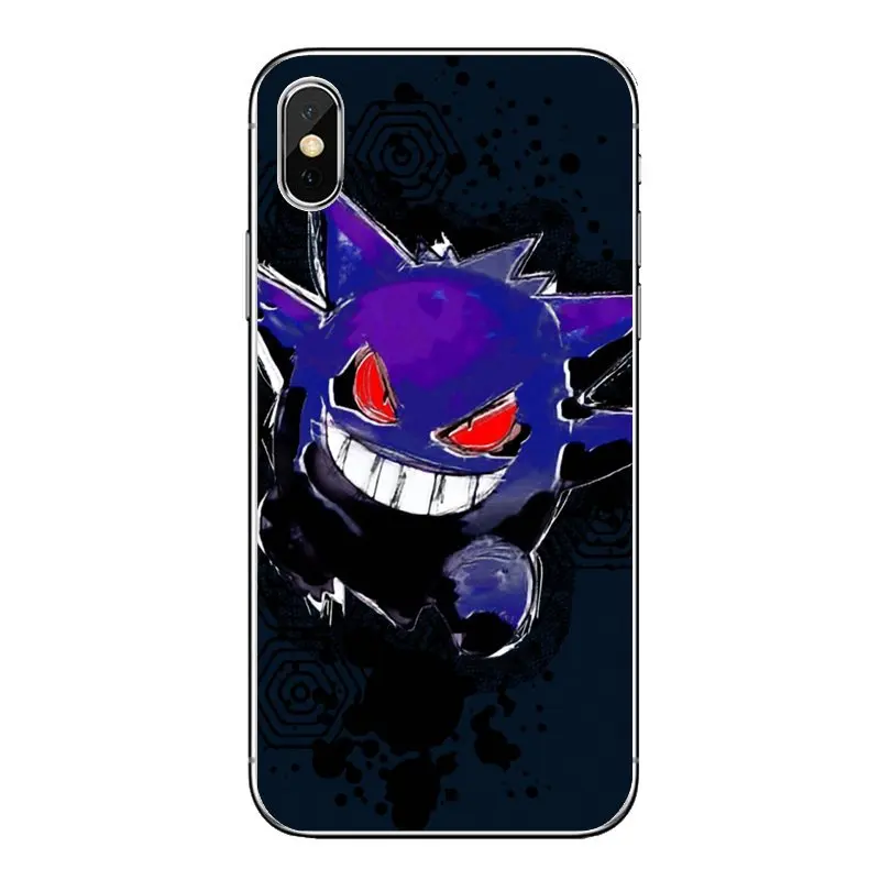 Для samsung Galaxy Note 8 9 S9 S10 A8 A9 Star Lite Plus A6S A9S мягкие прозрачные чехлы Чехлы Spooky splittery Gengar