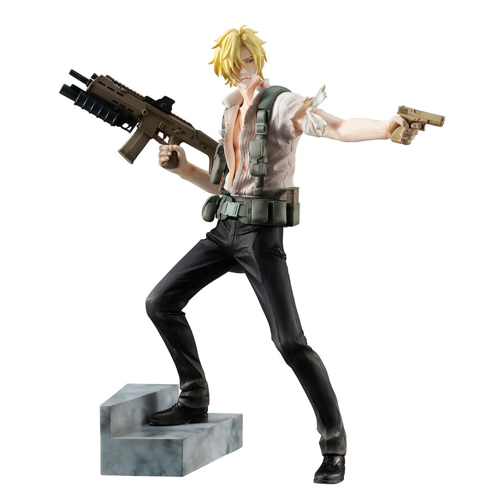 Tronzo Bandai Megahouse G.E.M. Remix Banana Fish Ash Lynx Aslan Jade Callenreese ПВХ фигурка модель игрушки куклы