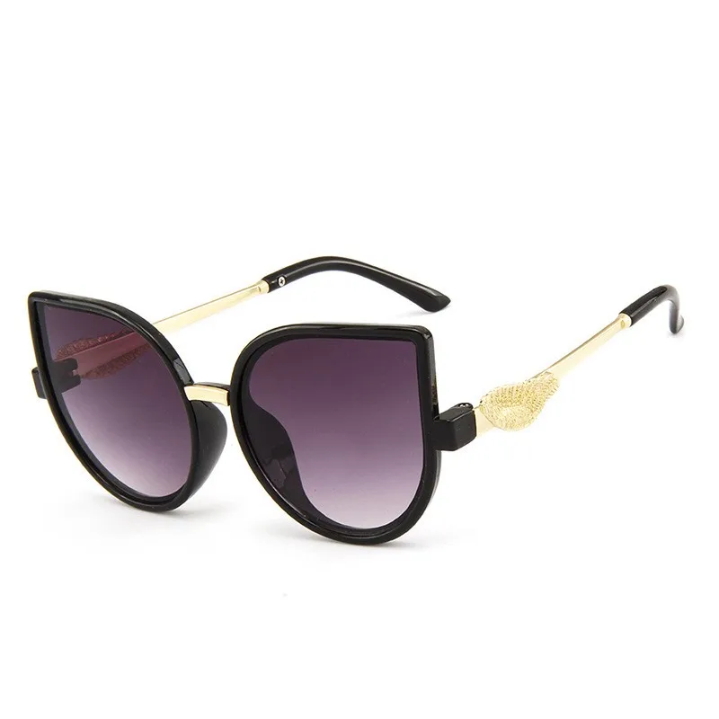 

Vintage superior children's Sunglasses Baby Cat eye sun glasses boys and girls Fashion glasses