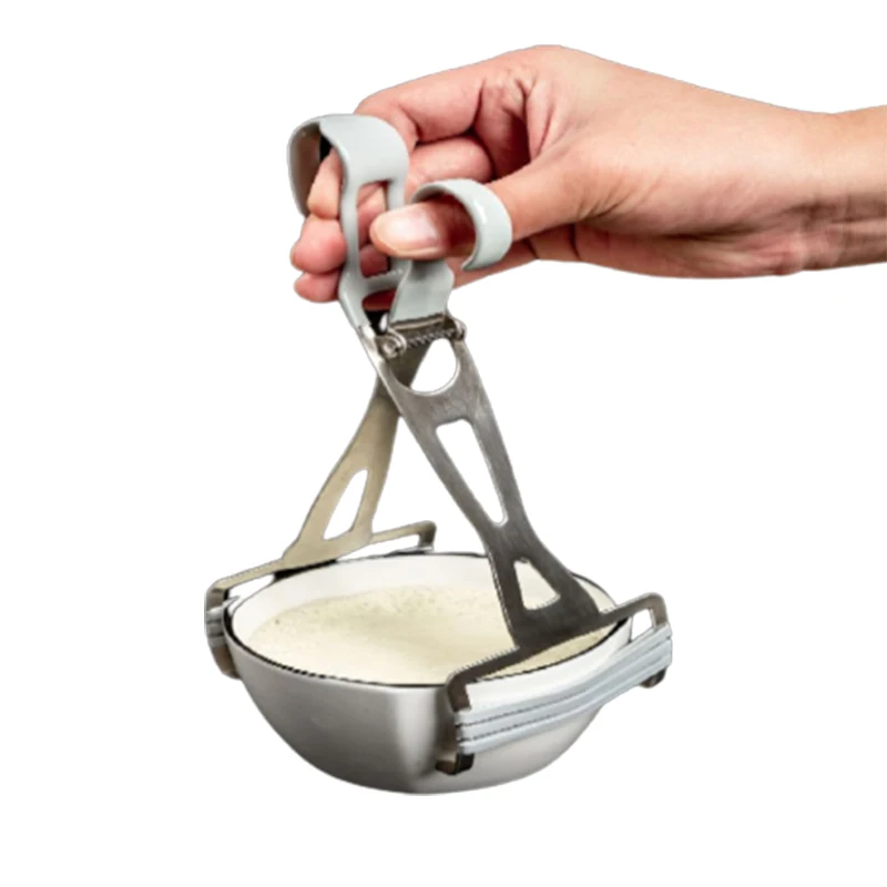 

Stainless Steel Foldable Hot Bowl Clip Pot Bowl Clip Anti Scalding Clip Hand Steamer Pliers Tool Kitchen Tool Gadgets Wholesale