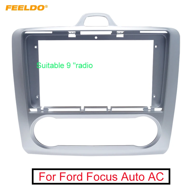 Автомагнитола FEELDO автомобильная рама 2Din для Ford Focus-Auto AC DVD панель | Панели -4000893945744