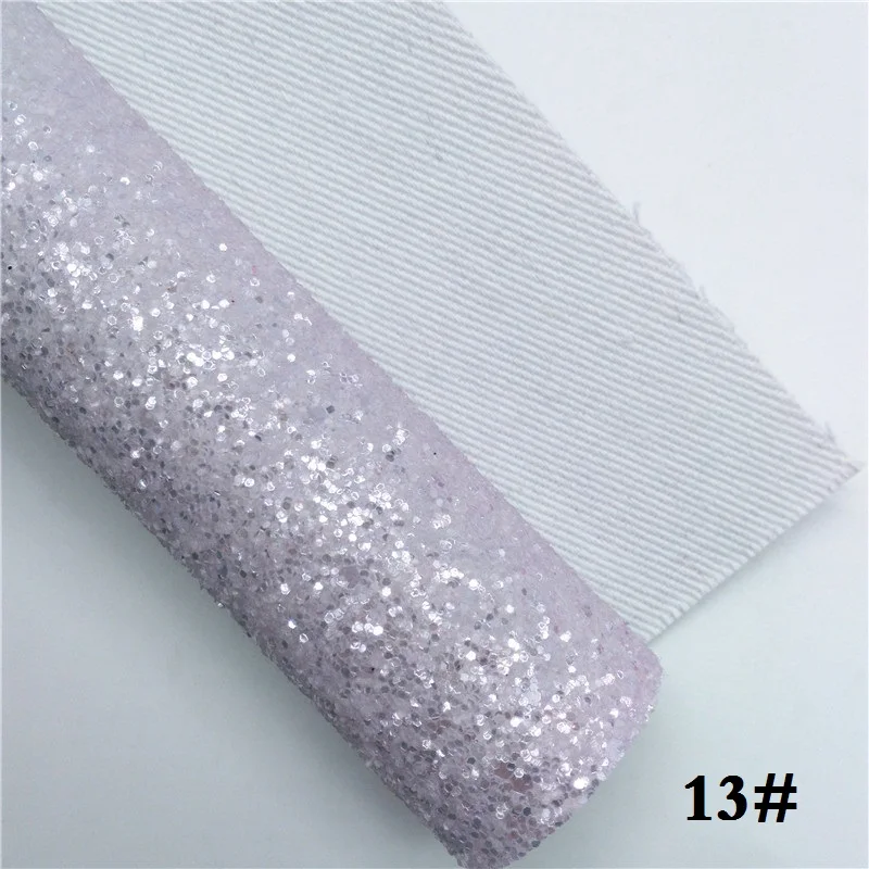 13 Блестящая блестящая ткань, 21X29 см, размер А4, Пастельная блестящая ткань, плотная блестящая кожа, виниловая ткань из искусственной кожи для бантов, GM664A - Цвет: 13