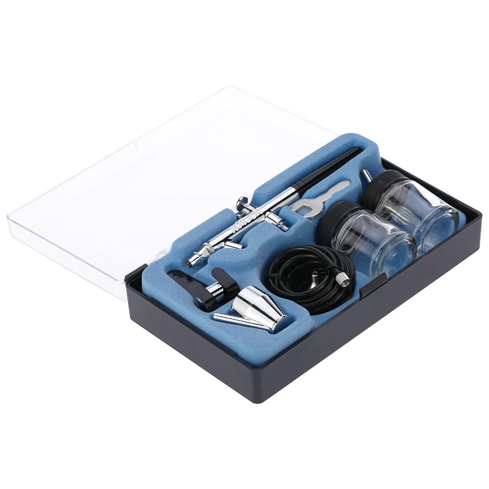 Аэрограф с подачей сифона Двойного действия набор аэрографов 0 35 мм пистолет