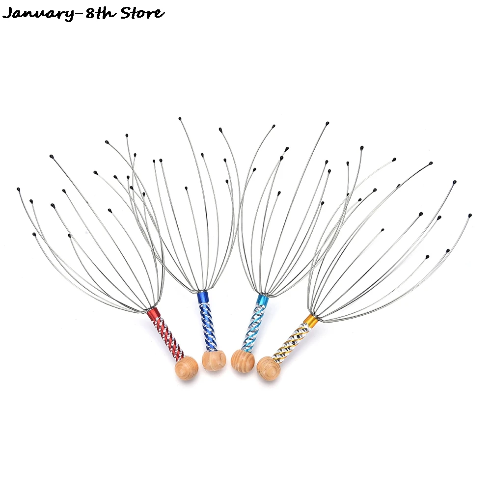 Расслабляющий массажер для головы лечебный массаж с когтями шеи снятие боли