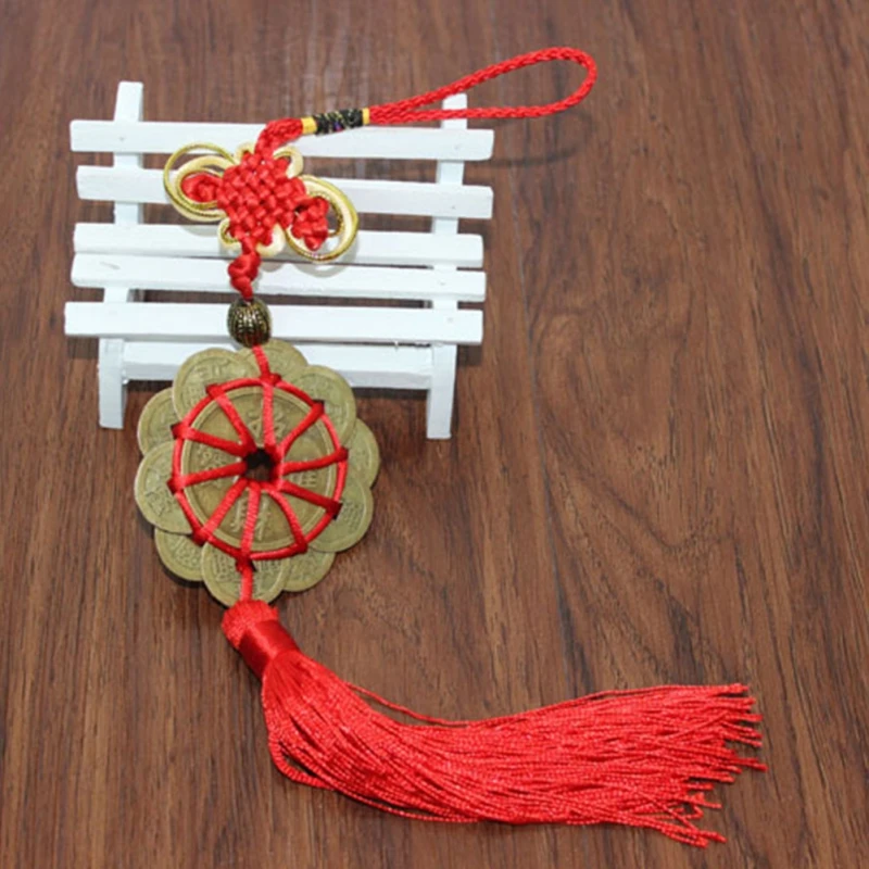 10 счастливый Шарм древний Плетеный китайский узел сделанный вручную фэн-шуй