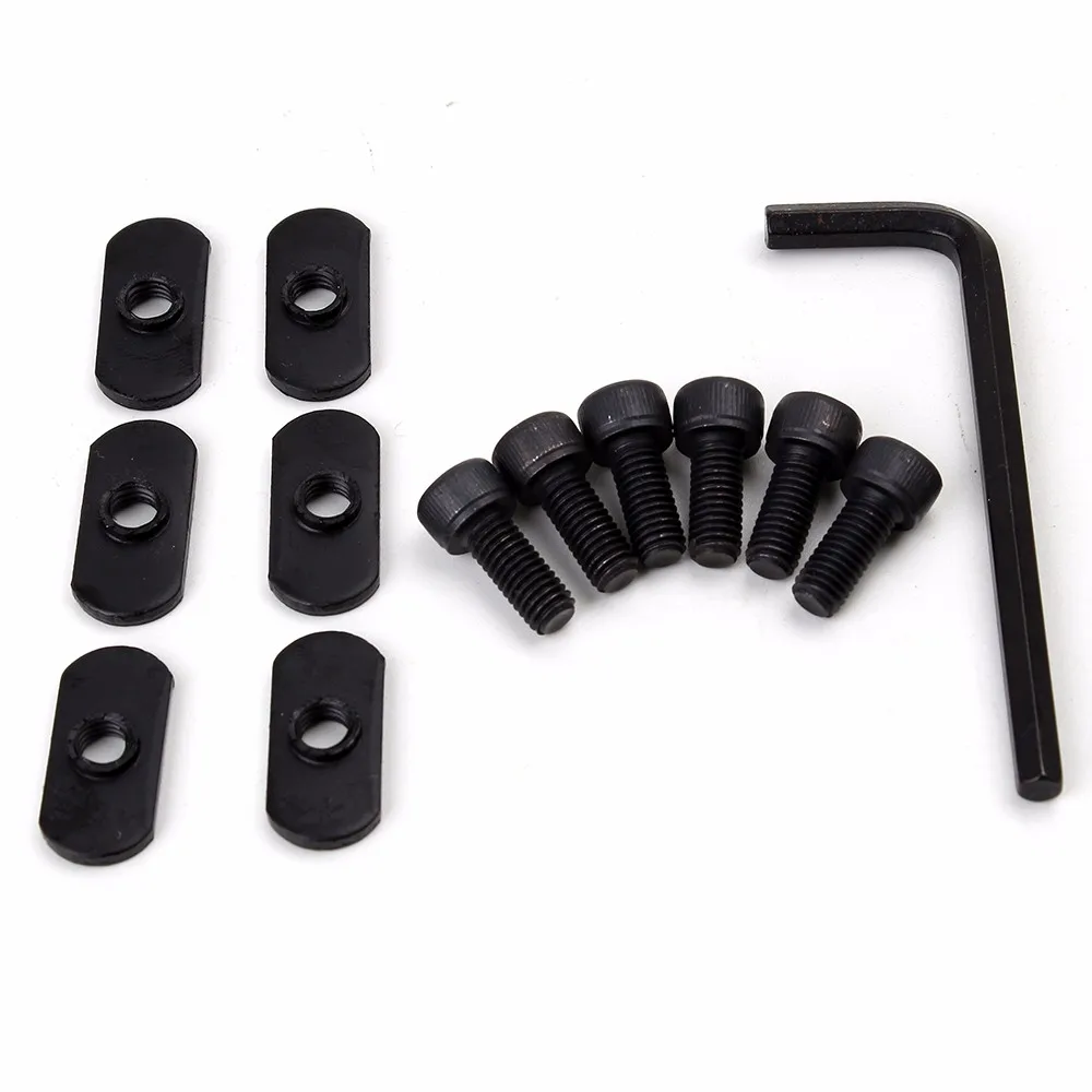 

Tactical Pack of 3 pcs AR 15 Rifle Accessory Unity Multi Purpose Picatinny Rail Mount Set For Handguards