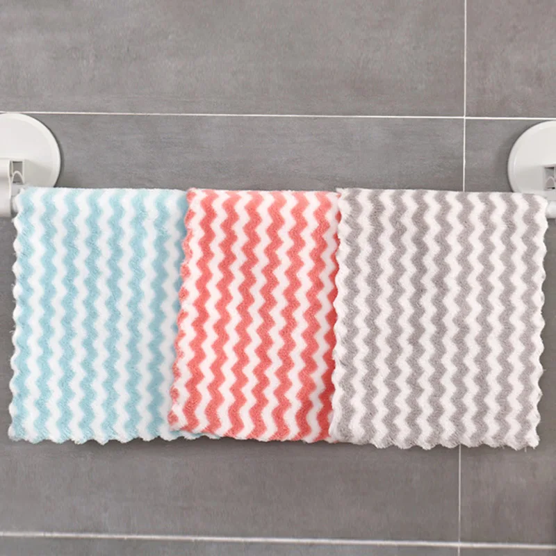 3 шт чистящее полотенце многофункциональная ткань для мытья посуды анти смазка