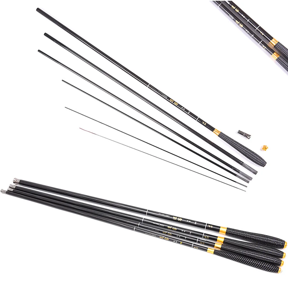 Рыболовная удочка ульсветильник из высокоуглеродного волокна длинная секция