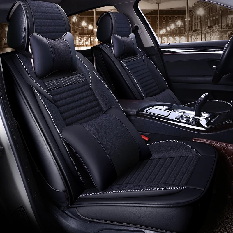 Пленка с полным покрытием из искусственной кожи чехол для сидения автомобиля