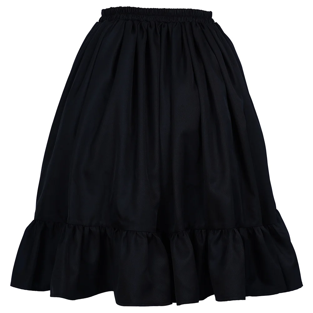 Юбка женская плиссированная в готическом стиле уличная одежда ретро панк с