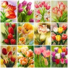 Картина-мозаика 5d тюльпан для домашнего декора