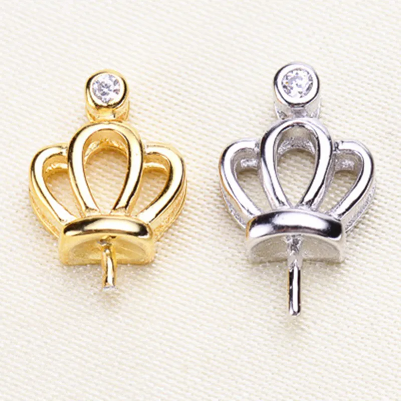 Подвеска-кабошон выпуклая Камея драгоценный камень пустая 925 Посеребренная