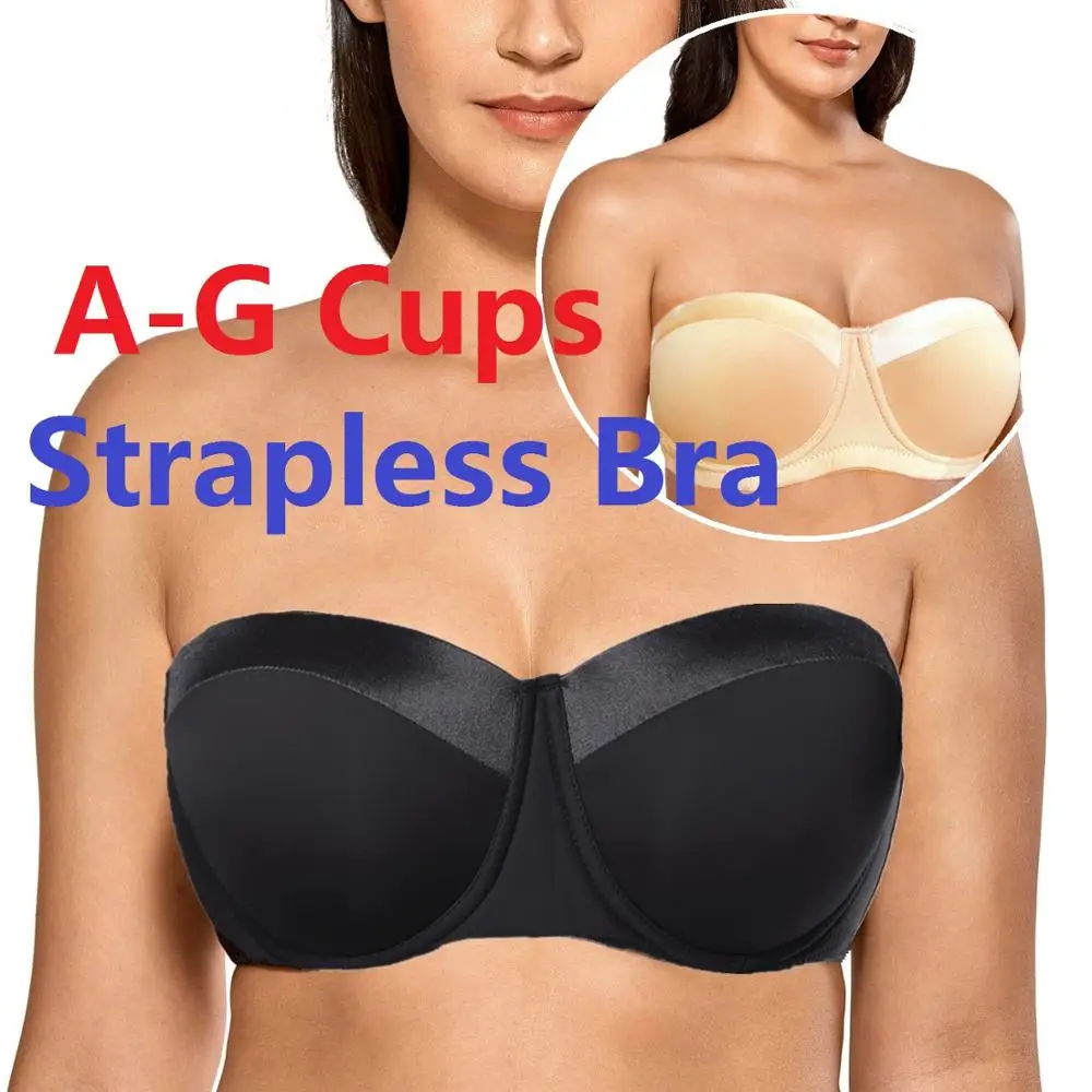 Для женщин повседневный бюстгальтер большой Размеры без бретелек Большие
