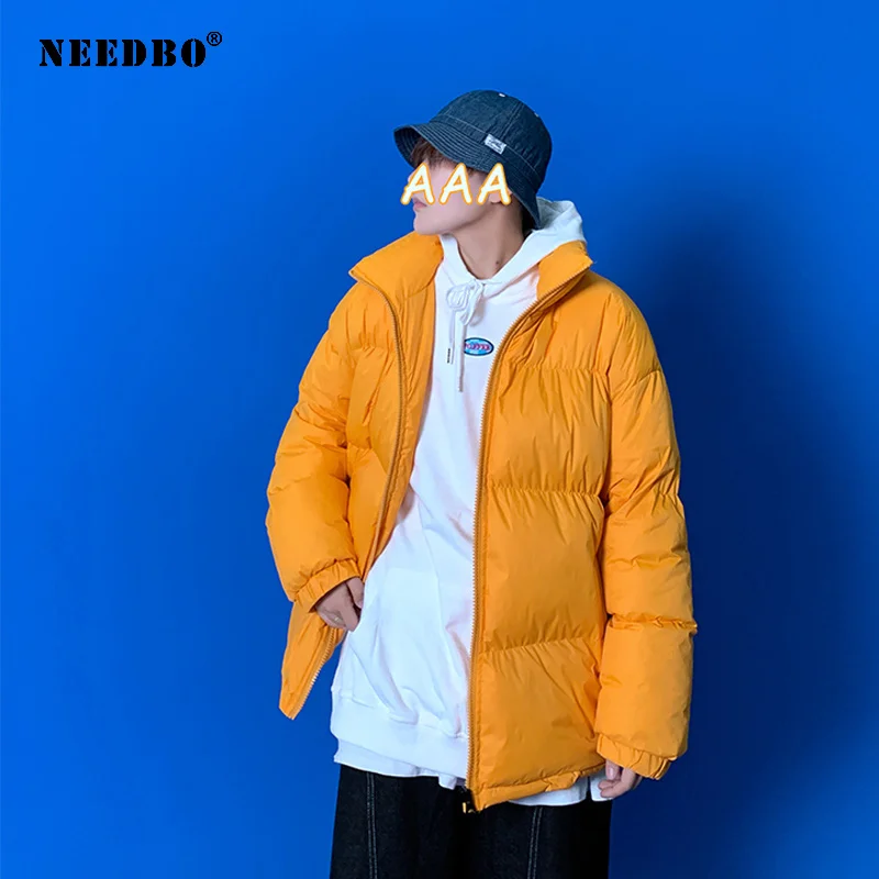 Winter Jacket Women Men Couple Cotton Padded Jacket Female Parka Coat Women Puffer Jacket Oversize Casaco Winter Jacket Men