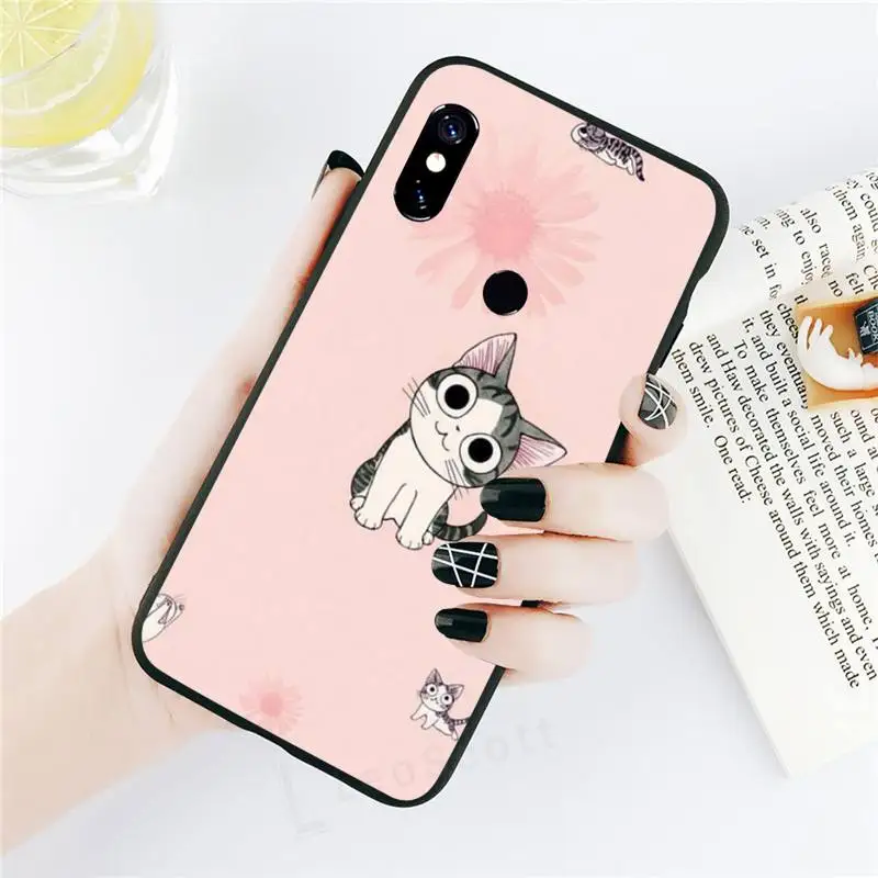 

Cartoon Lucky cute Cat animal Phone Case For Xiaomi Redmi note 7 8 9 t k30 max3 9 s 10 pro lite