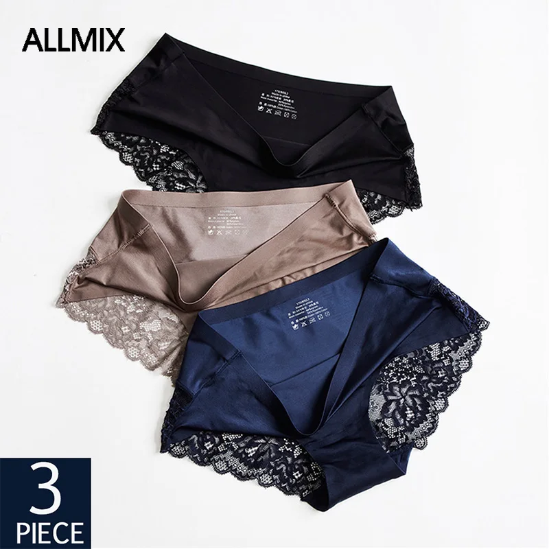 ALLMIX 3 шт./лот открытые женские трусы плавки для мальчика с принтом комплект