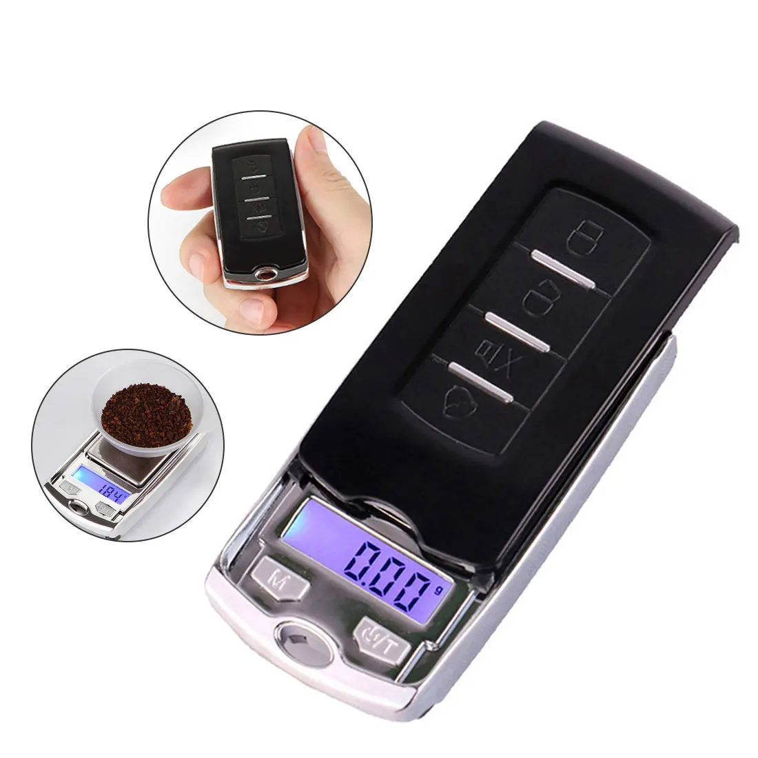 

Portable Mini Digital Pocket Scales 200g / 100g 0.01g for Gold Sterling Jewelry Gram Balance Weight Electronic Scales