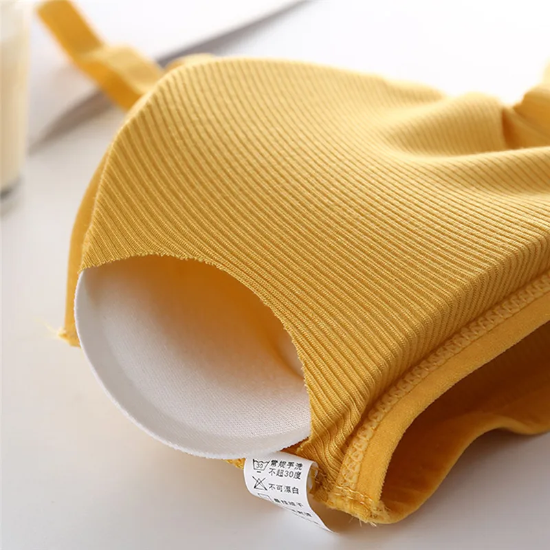 Бюстгальтер женский спортивный без кольца с лентой 2020 | Женская одежда