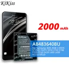 Аккумулятор AB483640BU 2000 мА  ч, для Samsung SL-M608, J600, J608, B3210, C3050, E740, E748, F110, F118, F619, G618, J218