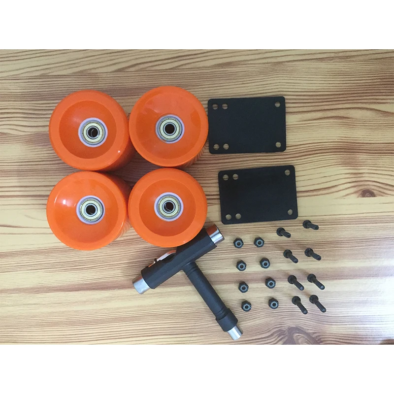 

4pc/set Longboard Cruiser Skateboard Wheels 78A 70*51mm