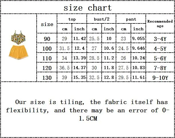 

Children Summer Thin Cool Clothes Off Shoulder Tops Vest+skirts Short Pants Kids Fashion Sets 2pcs 3-10Y