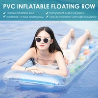 inflatable float hammock lounge floating row pool float for adults kids beach swimming ring inflatable air mattress pool water