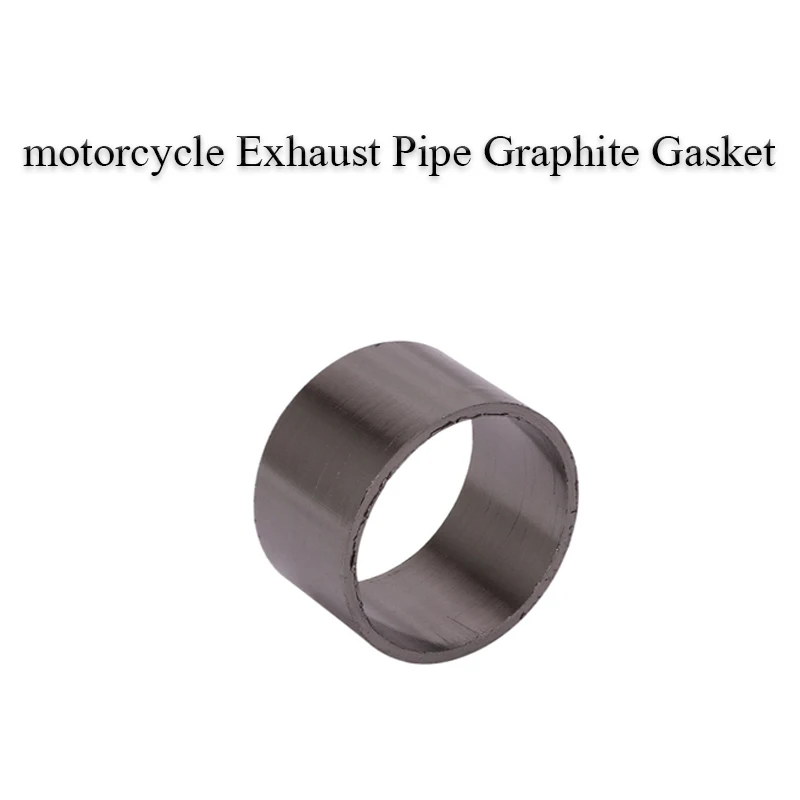 

Motocross Sports Accessories Muffler Exhaust Motorcycle Pipe Graphite Gasket Seal Ring Silencer Connector motos Dirt Pit Bike