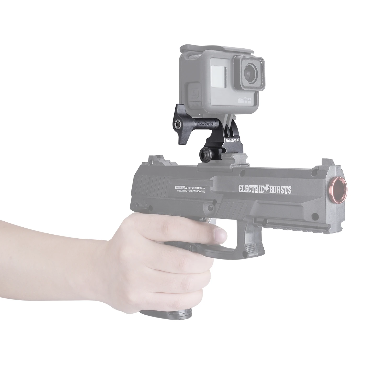 Gun Rail Mount Kit Aluminum Adapter Picatinny Nerf for Airsoft Carbine Gopro Sony SJCAM Action Camera | Электроника
