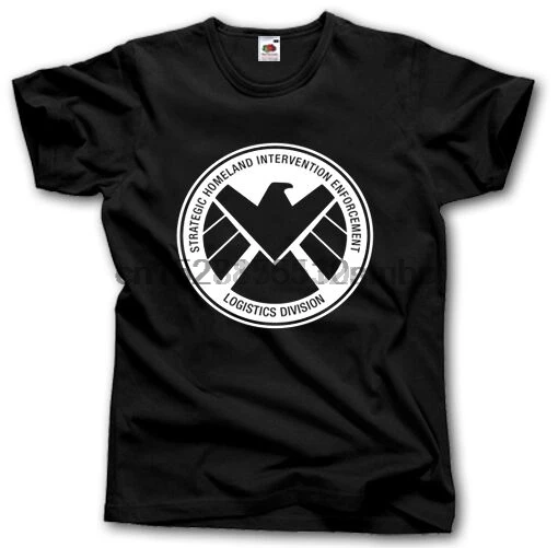 Агенты щит рубашка S - Xxxl супергерой ТВ сериал логотип Coulson | Мужская одежда