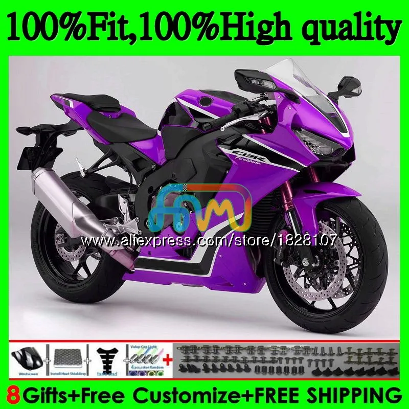 

Инъекции для HONDA CBR 1000 RR CBR1000RR глянец фиолетовый 17 18 19 145BS.24 CBR 1000RR CBR-1000RR CBR1000 RR 2017 2018 2019 обтекатель