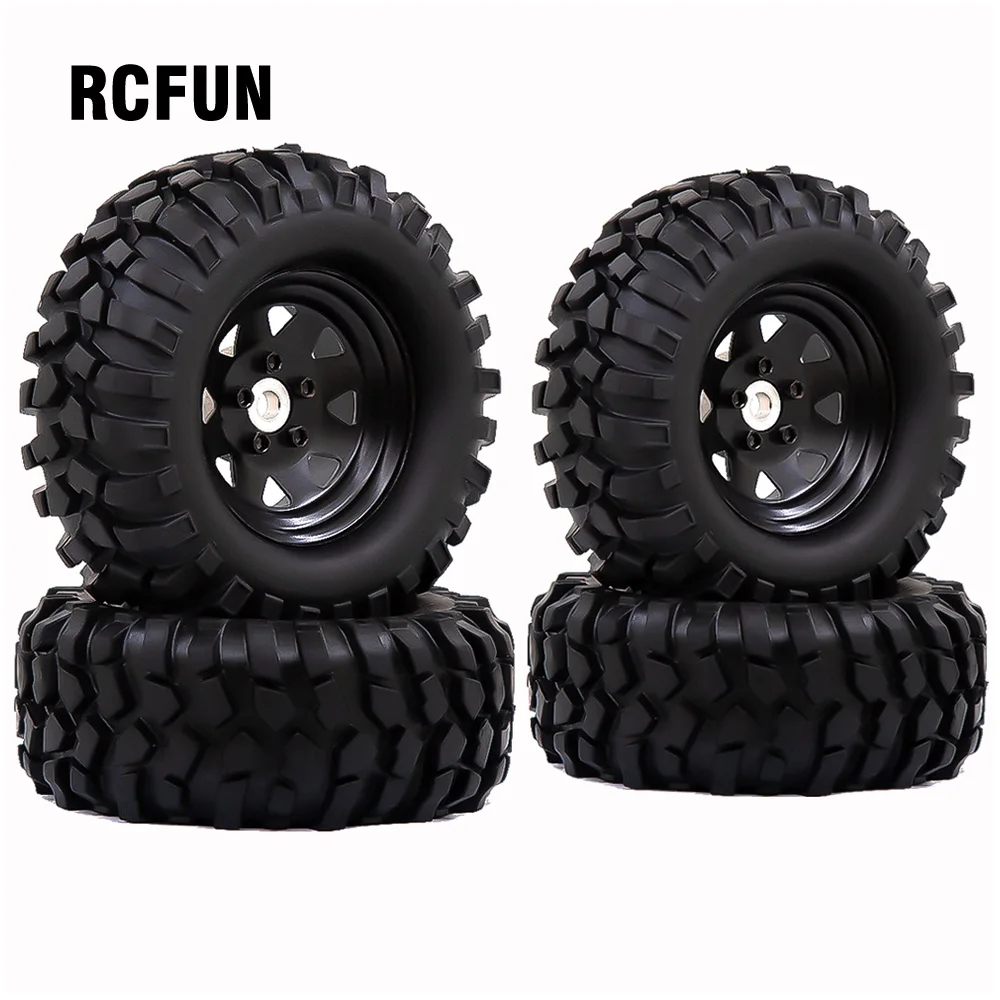 Rc4wдц 4 шт. 1:10Beadlock пластиковые колесные обода шины для радиоуправляемого