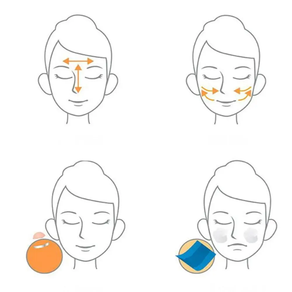 Натуральный вулканический ролик для жирной кожи эффективно минимизирует поры и