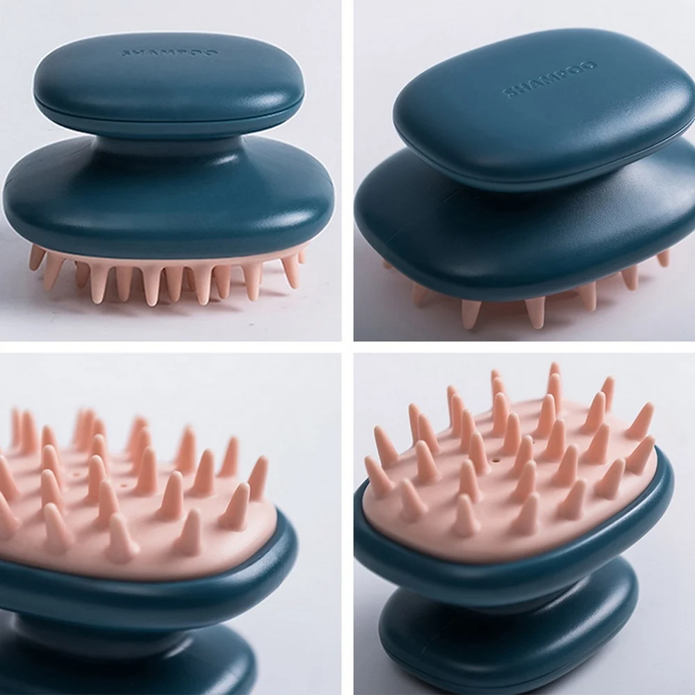 

Handheld ABS Scalp Shampoo Massage Brush Washing Shower Hair Comb Mini Head Meridian Massage Comb