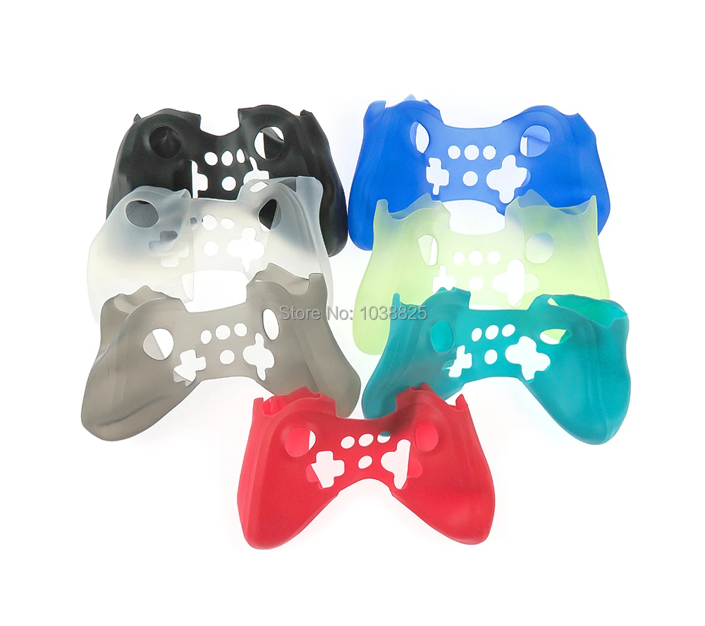 Мягкий силиконовый защитный чехол на весь корпус для Nintendo For Wii U Pro Controller